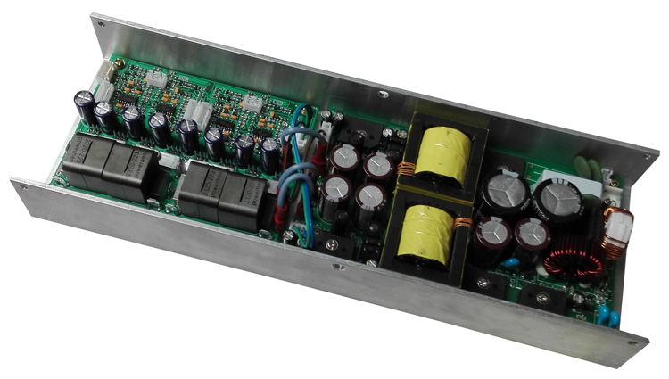 D类数字功放板模块，专业级开关电源一体，双通道8欧2x800W