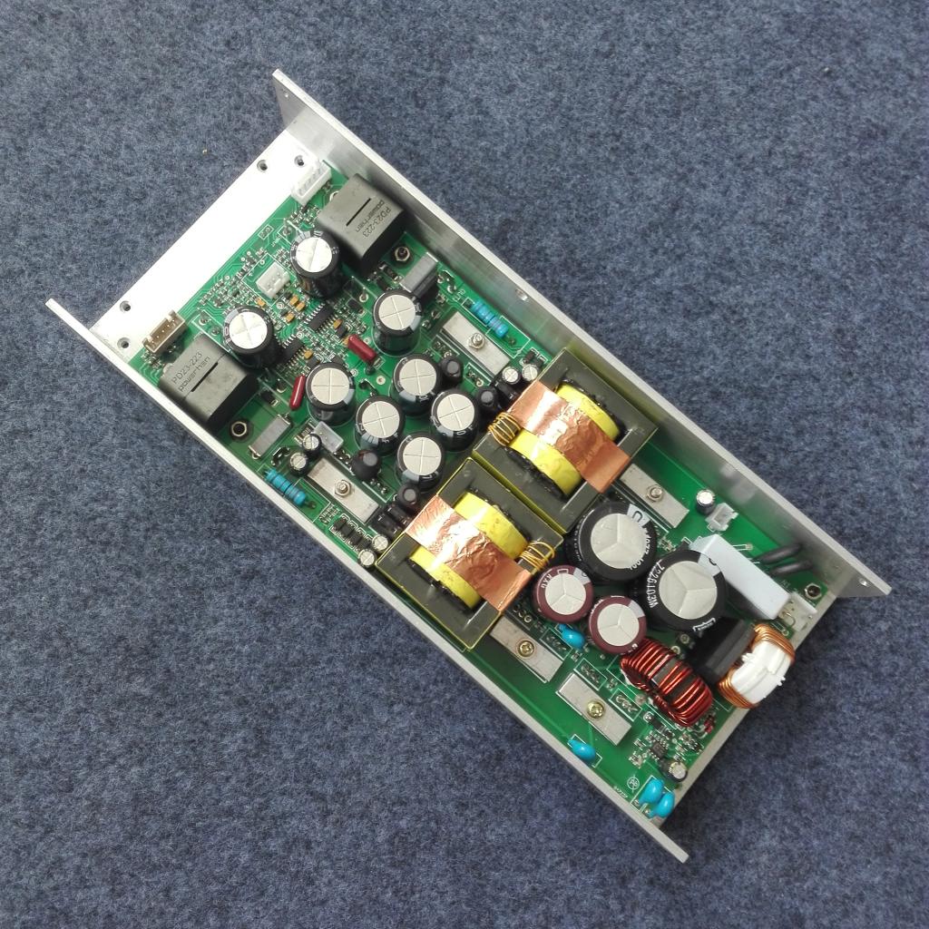 专业LLC开关电源D类数字功放板模块双声道8欧2x800W，4欧2x1400W