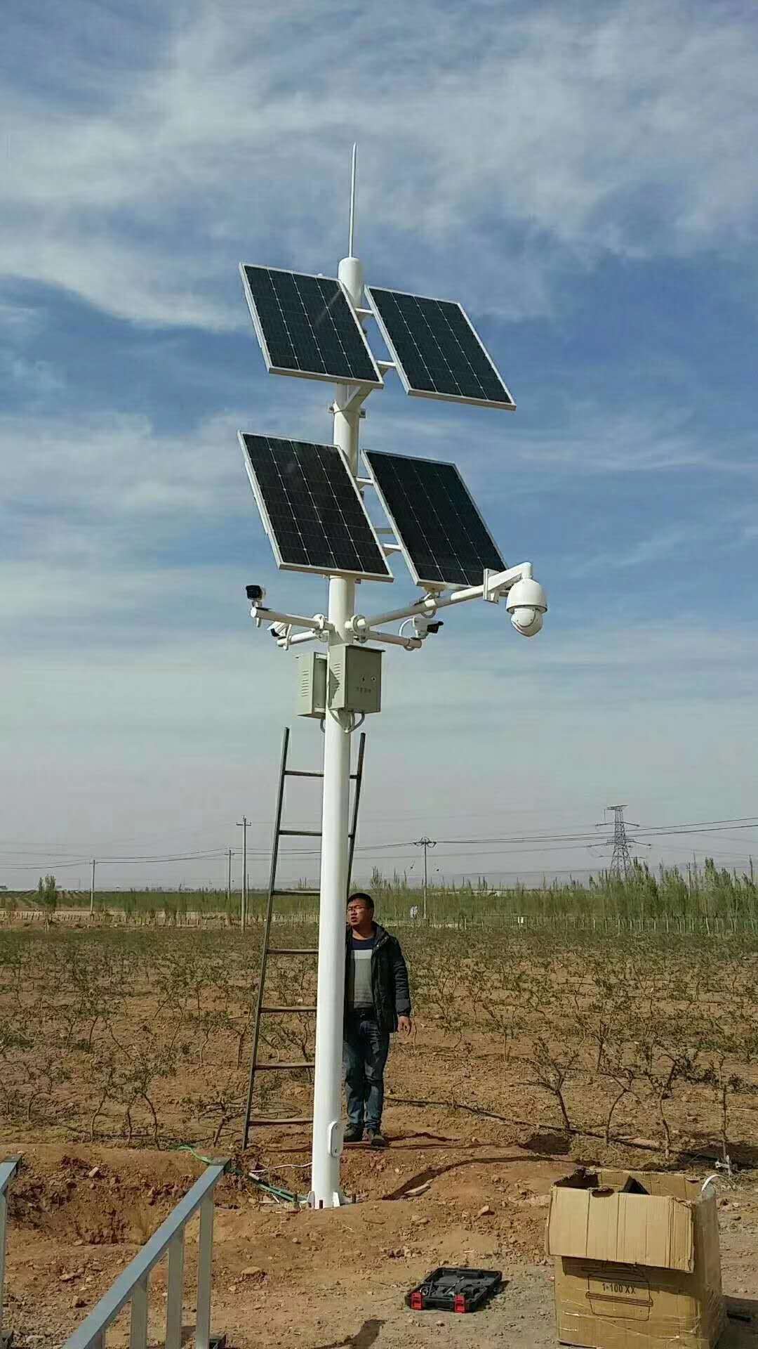 银川，吴忠，中卫，固原，石嘴山，青铜峡太阳能无线监控施工