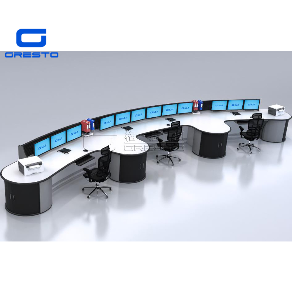 格思图SC-40巡查呼叫指挥调度平台 高端控制台 会议台 模拟显控台生产厂家