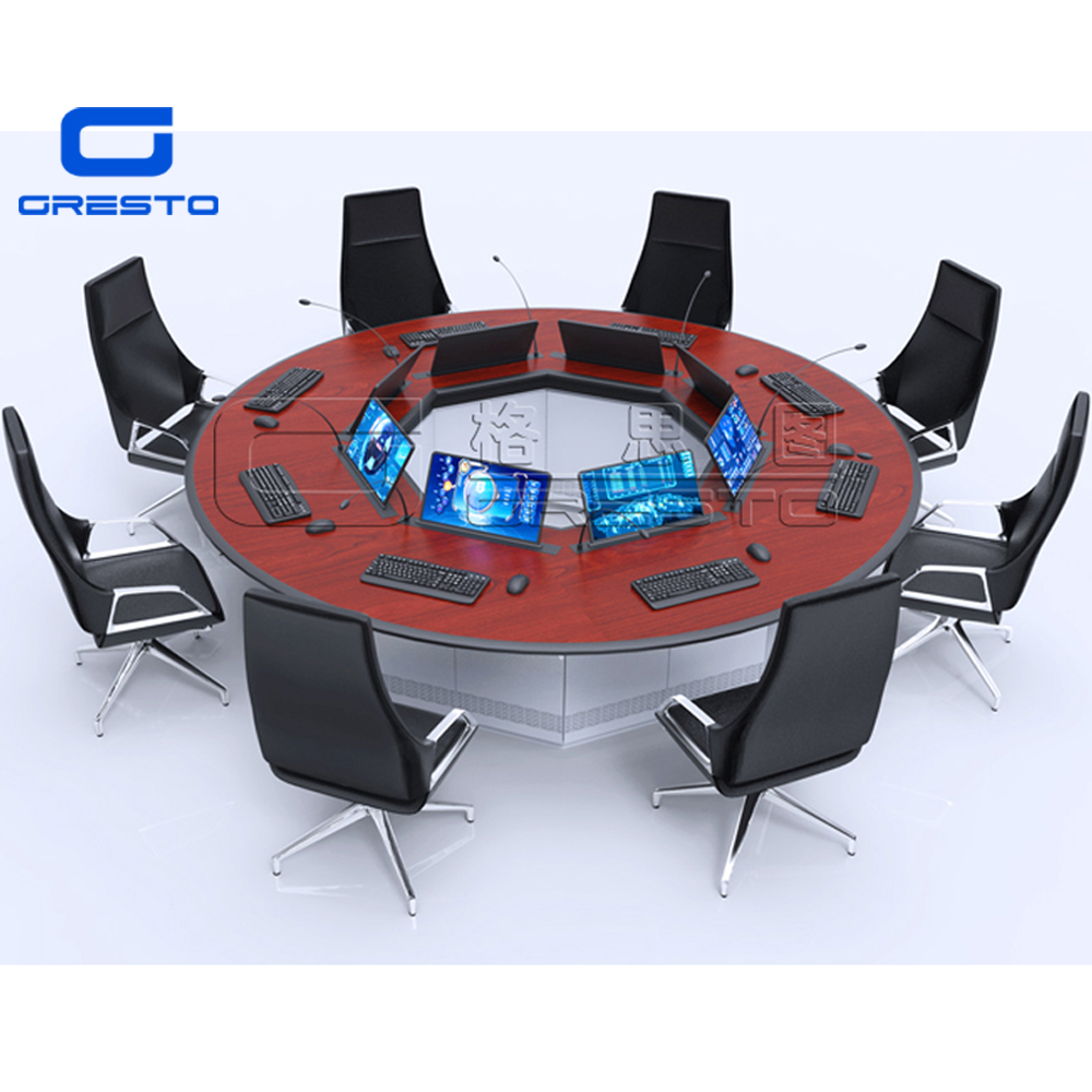 格思图HYT-50人民法院执法指挥中心调度平台 控制台 异形会议台生产