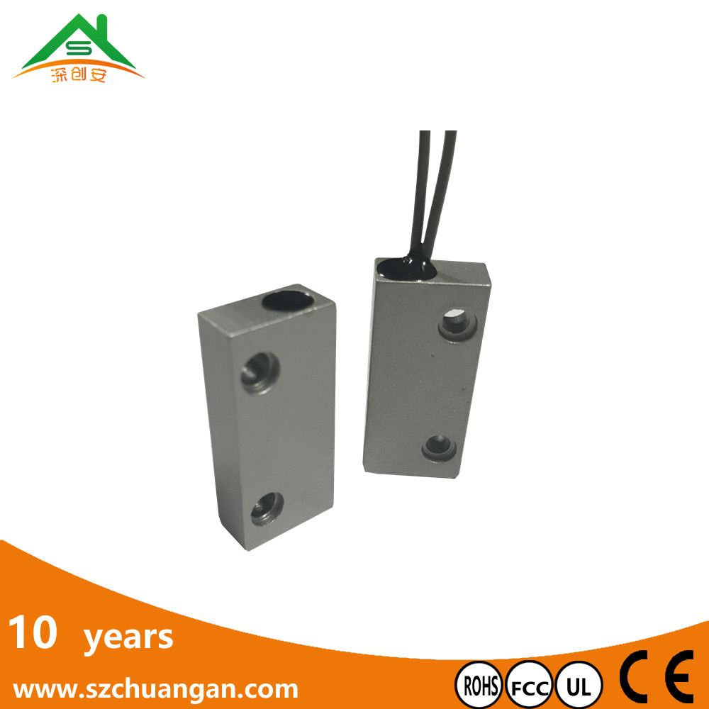门磁开关门磁传感器门磁感应开关门磁感应器家用有线金属防火门开