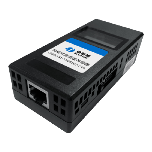 机柜温湿度采集 康耐德磁吸式温湿度模块带数显