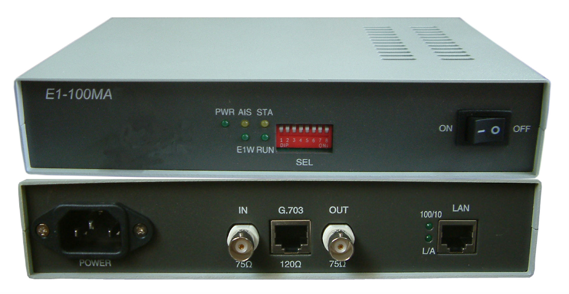 LT-2048F 2E1,2个百兆网口