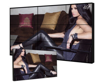 49英寸LED高清液晶拼接屏3.9mm 拼缝