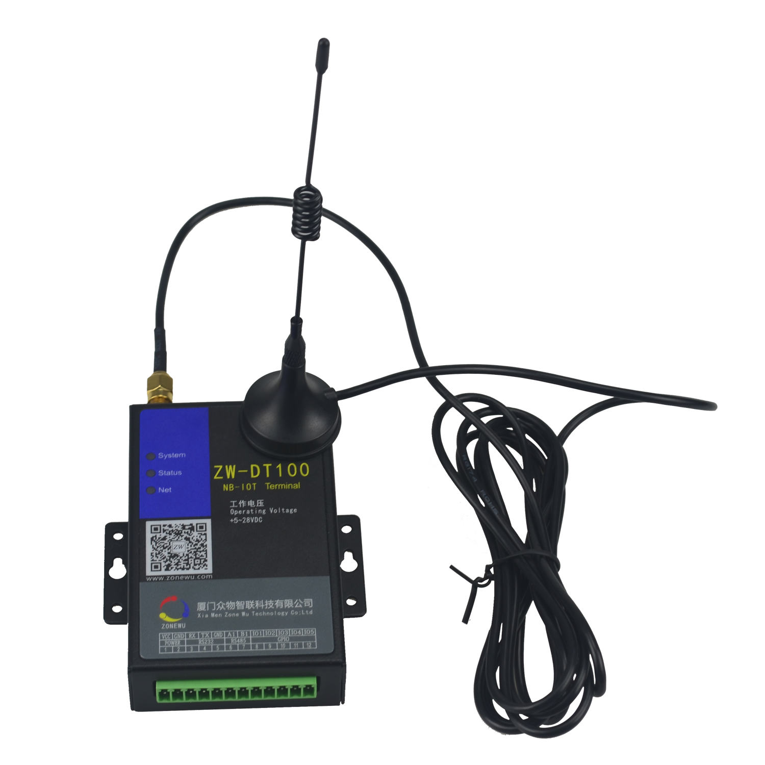 众物智联 NB-IoT/2.5G/4G—DTU数传终端