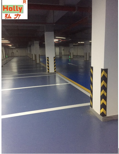 湖南小区停车场设施