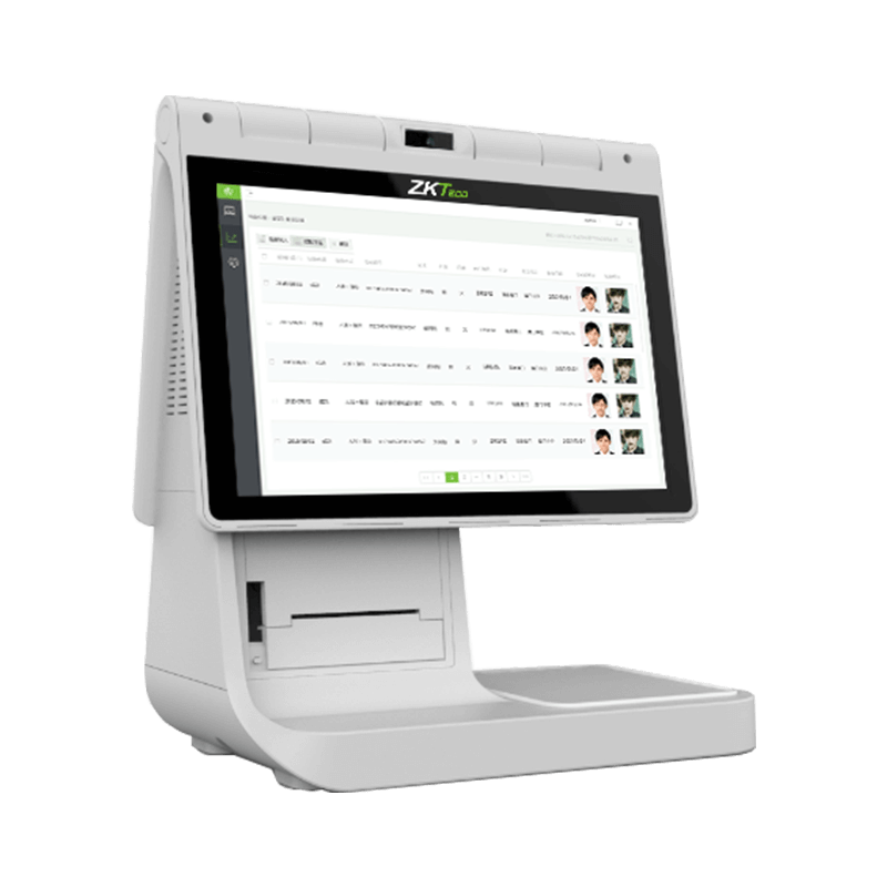 中控智慧ID2000桌面双屏人证核验一体机 人脸识别+身份证+指纹人证机