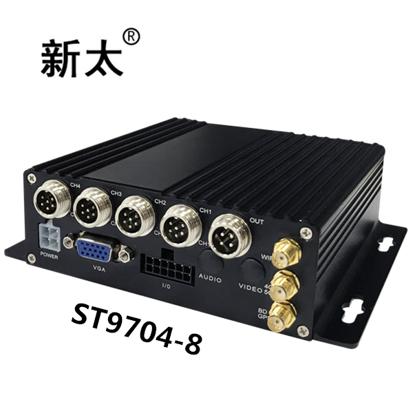 4/8路1080P TF双卡车载DVR产品规格