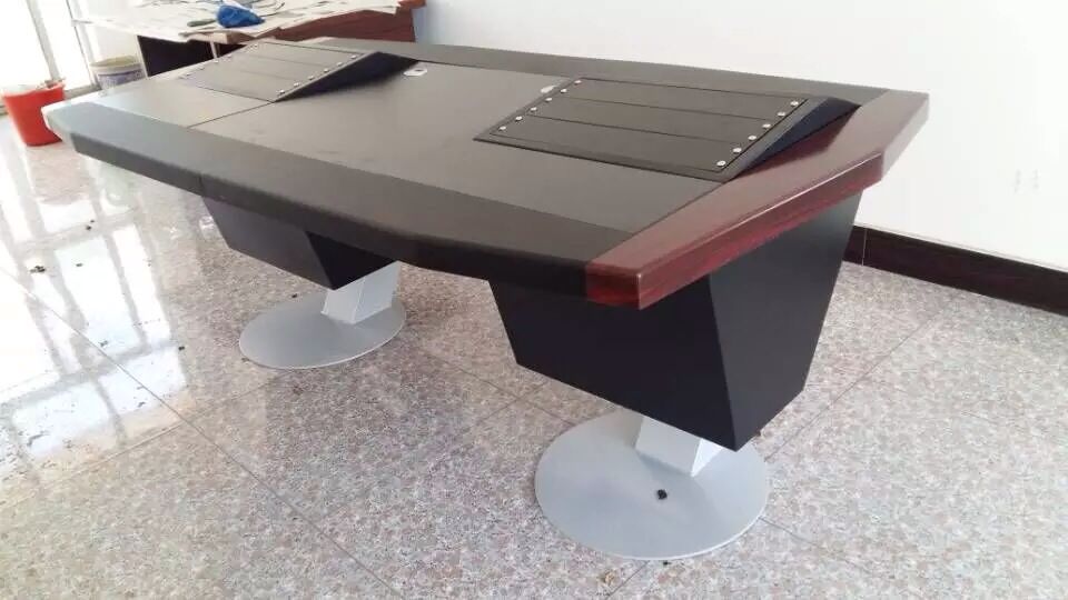 非编台定做调音台桌子厂家现货播音桌厂家直销