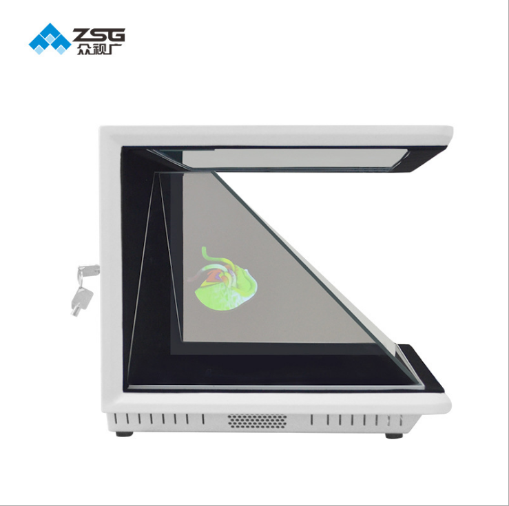 专业生产3D金字塔全息展柜 360度全息投影广告机