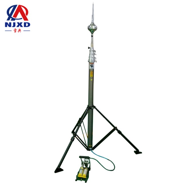 手动伸缩式避雷针技术参数