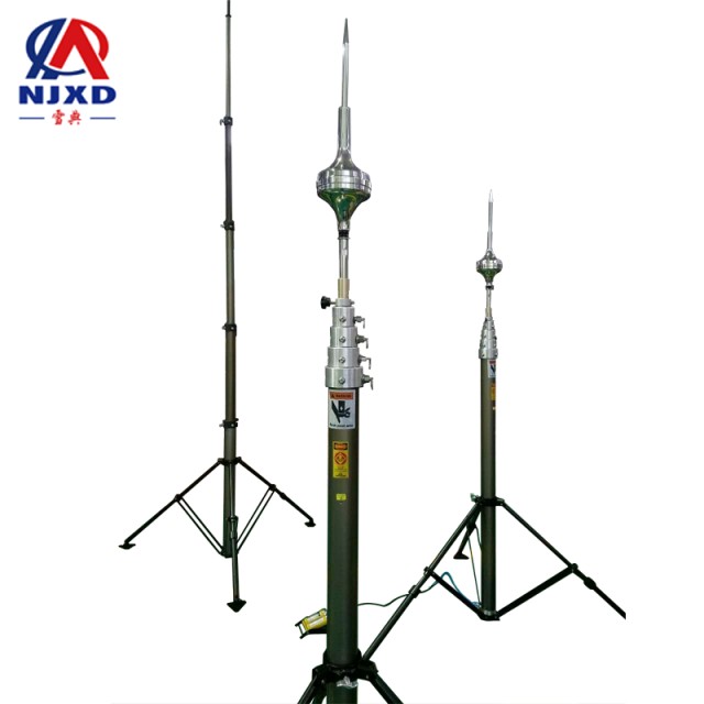 三角架移动式避雷针