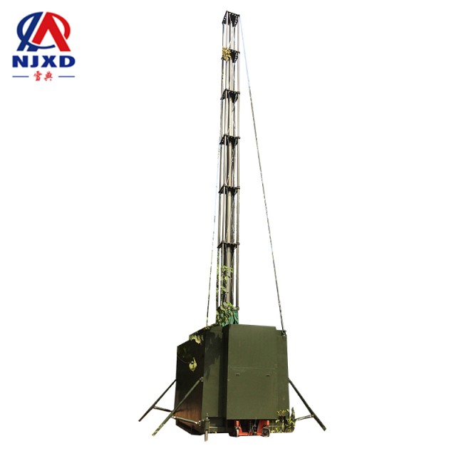 通信基站指挥车系统及天线升降系统介绍