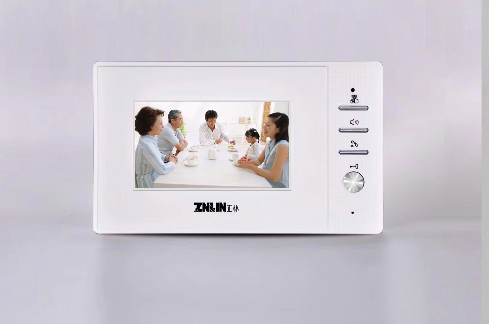 正林楼宇对讲4.3寸彩色可视室内分机