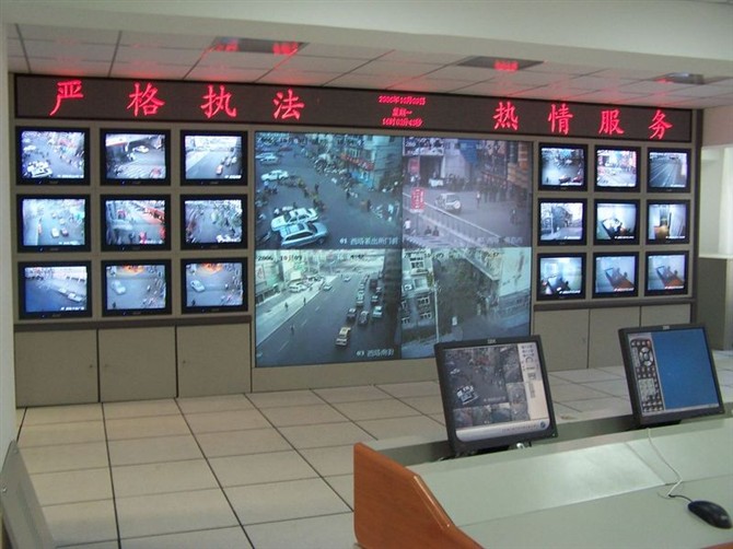 厂家视频监控电视墙视频监控电视墙 豪华型电视墙案操作台电视墙