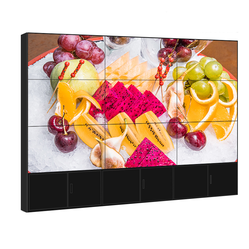 三星46寸49寸55寸液晶拼接屏窄边无缝LED拼接电视墙监控显示器