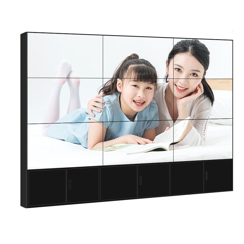 46寸超窄边液晶拼接屏 无缝拼接厂家工业大屏高清监控显示器