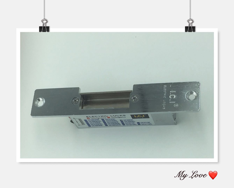 LCJ电锁口OC3203K 阴极锁 门禁电锁口 力士坚宽口电锁 门禁电子锁