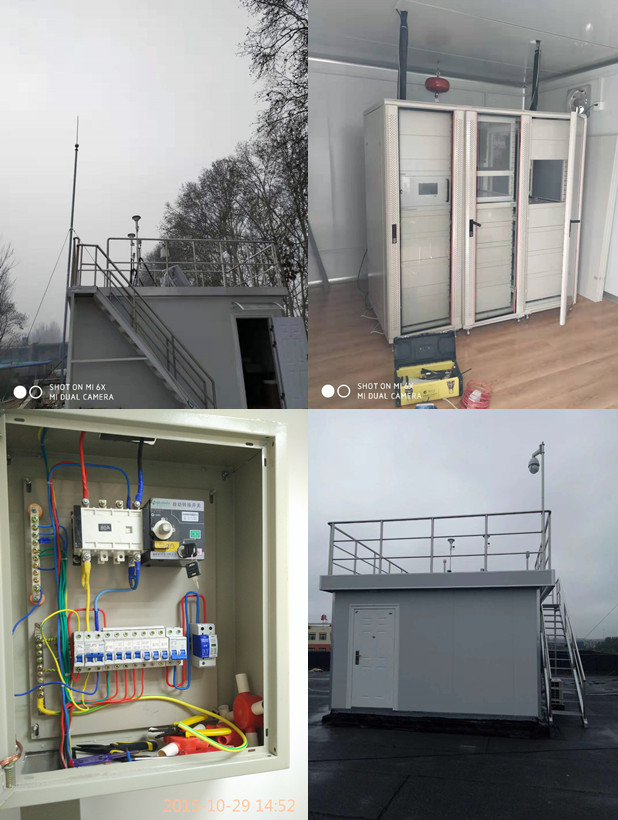 河南环保局空气质量监测站防雷接地工程