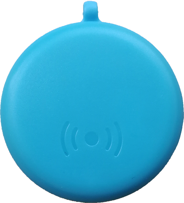 兴域2.4G半有源RFID远距离圆形标签