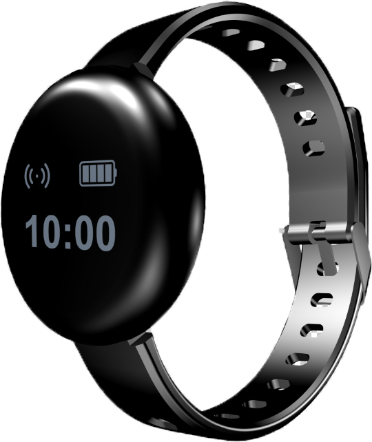 兴域2.4g有源RFID学生运动手环