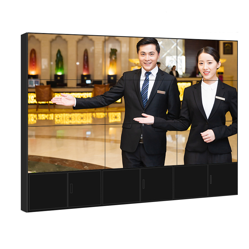 46寸液晶拼接屏1.7mm 三星LCD拼接墙 视频监控系统深圳厂家直销