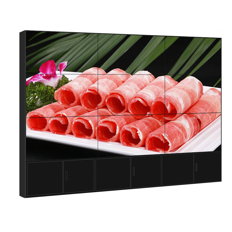 55寸液晶拼接屏3.5mm 三星LCD拼接墙 深圳厂家直销视频监控系统