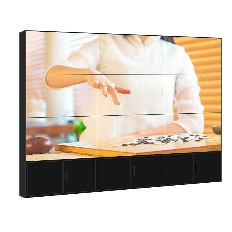 华邦瀛46寸3.5mm拼缝拼接屏液晶监视器高清监控显示器工业屏电视墙