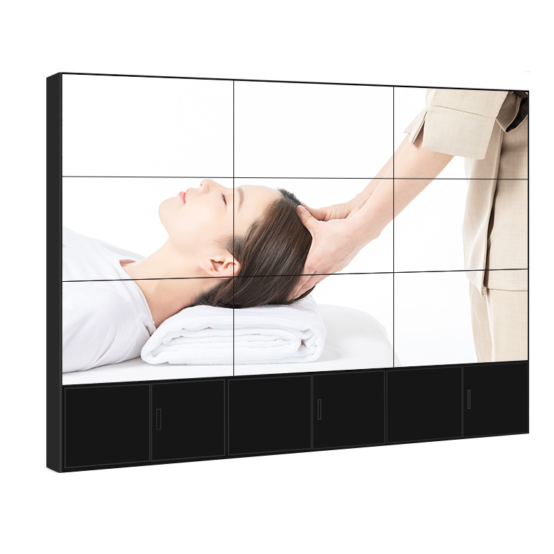 LG49英寸3.5mm液晶拼接屏超窄边全彩无缝节能显示器大屏幕电视墙