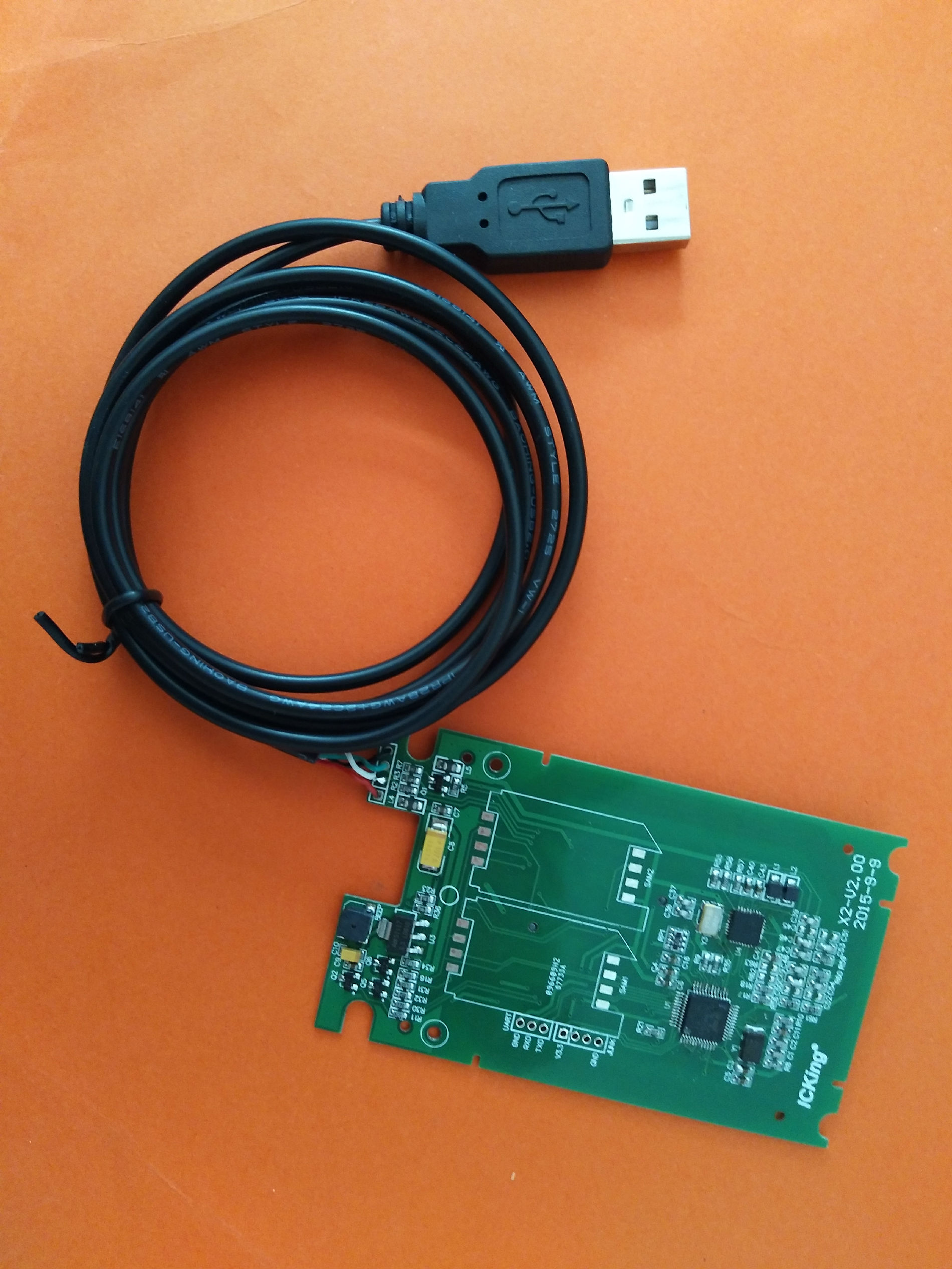 身份证卡号读卡器IC卡读写器X2-U200模块