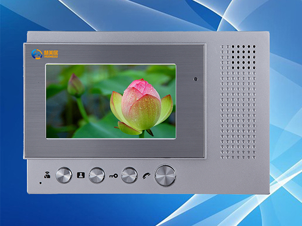  网线彩色可视楼宇对讲4.3寸分机