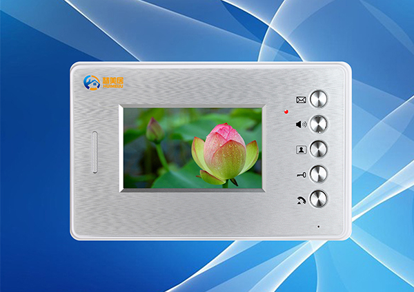 网线彩色可视对讲4.3寸分机