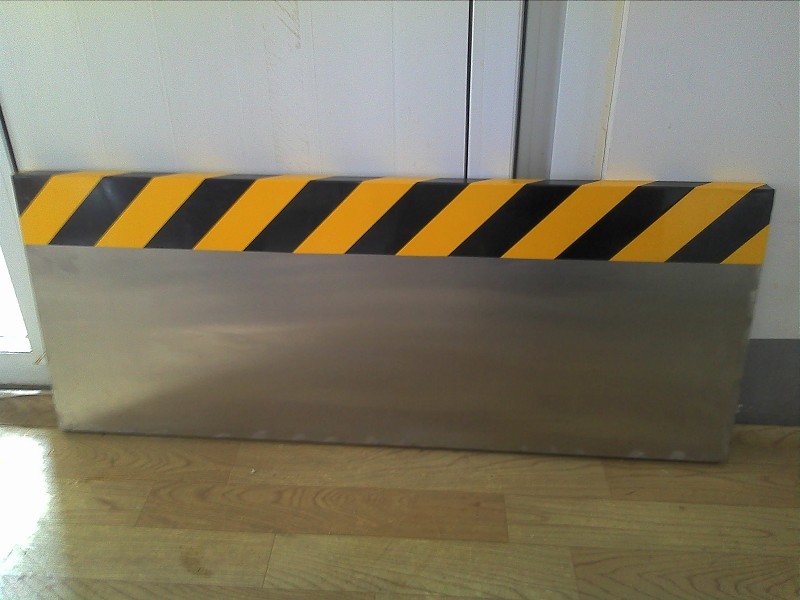 广东铝合金挡鼠板图片  60公分不锈钢防鼠板长度可定做