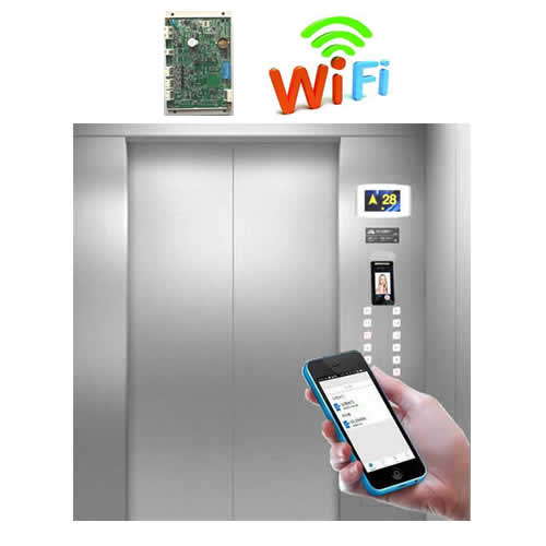 倍加信WIFI无线梯控系统