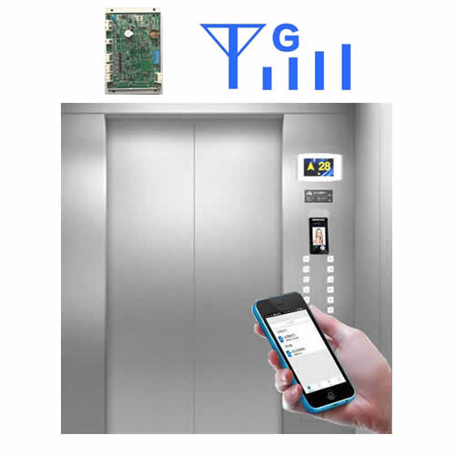 倍加信2G/3G/4G/5G无线梯控系统