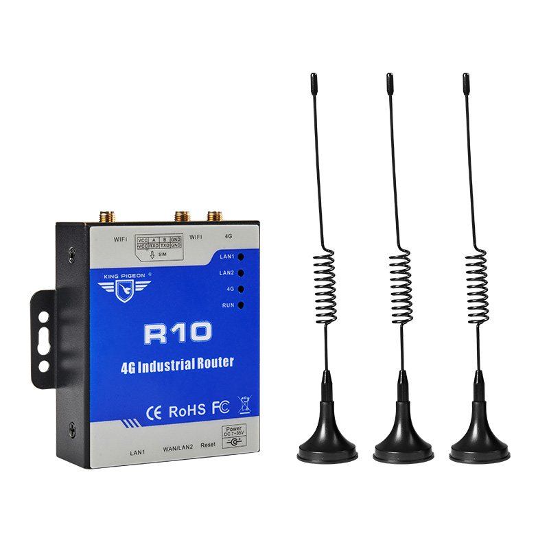 4G无线工业路由器 金鸽移动联通电信全网通插卡WIFI路由器