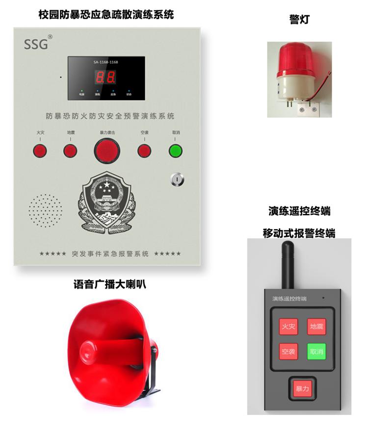 一键式紧急报警设备。一键式紧急报警主机