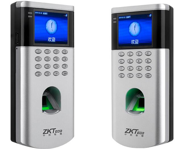 广州指纹联网彩屏门禁一体机OF260安装找广州中控