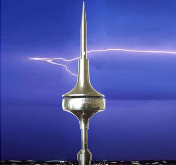 河南环境空气质量自动监测站不锈钢避雷针安装