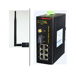 MIE-5610-GP1 6FE+1F+1GPS网管型百兆工业以太网交换机