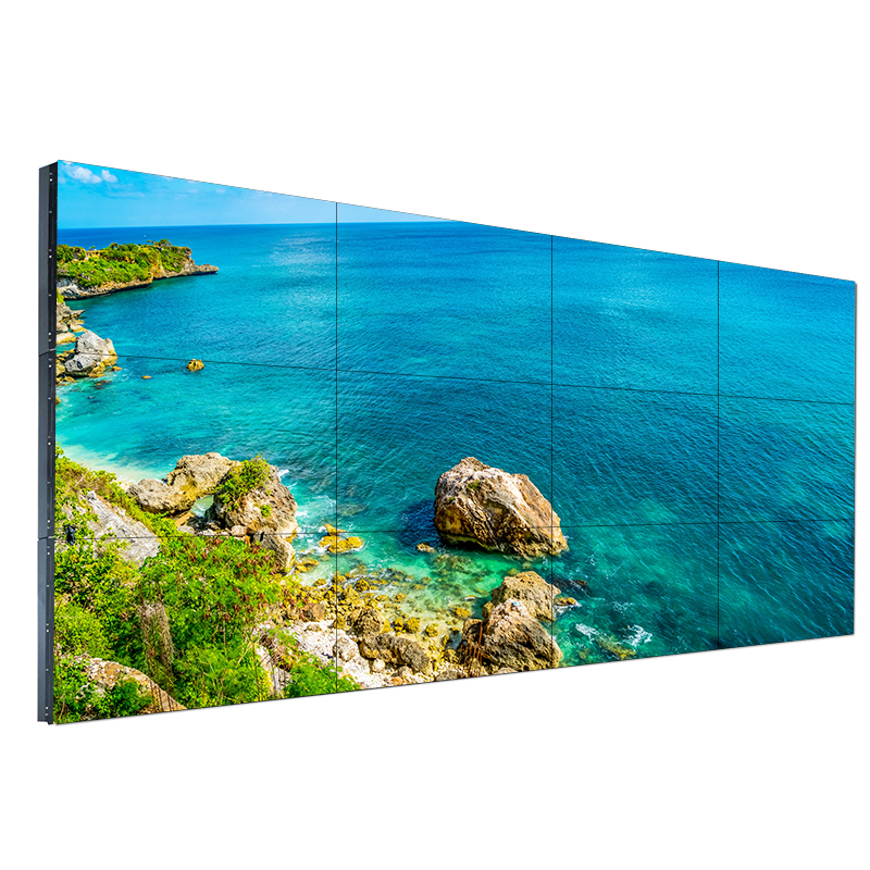 华邦瀛46寸49寸55寸3.5mm拼接屏高清源头工厂拼接屏面板厂家