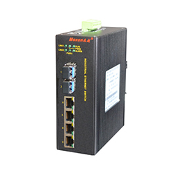  MIE-2606 4GE+2GSFP卡轨式全千兆网管型工业以太网交换机