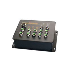 MIES-5710 8电+2G M12/IP54千兆工业以太网交换机