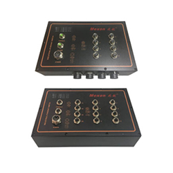  MIES-5812 8FE+4G M12/IP67 三层千兆工业以太网交换机