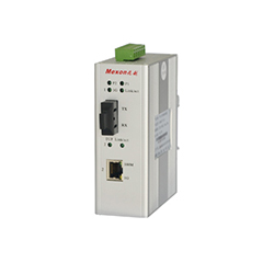 MIE-2102 1G+1GE卡轨式全千兆非网管工业以太网交换机 