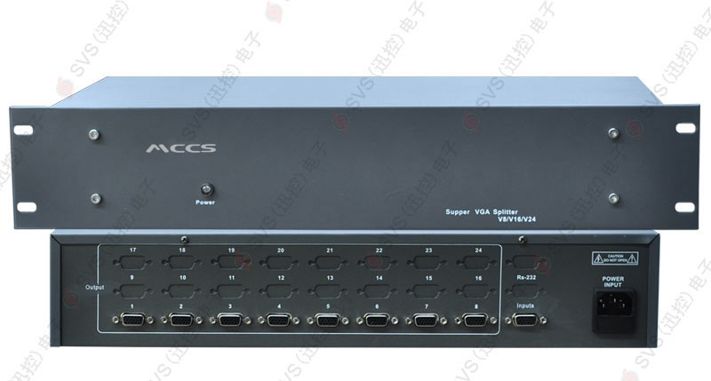 供应厂家直销32路VGA分配器，电脑视频分配器