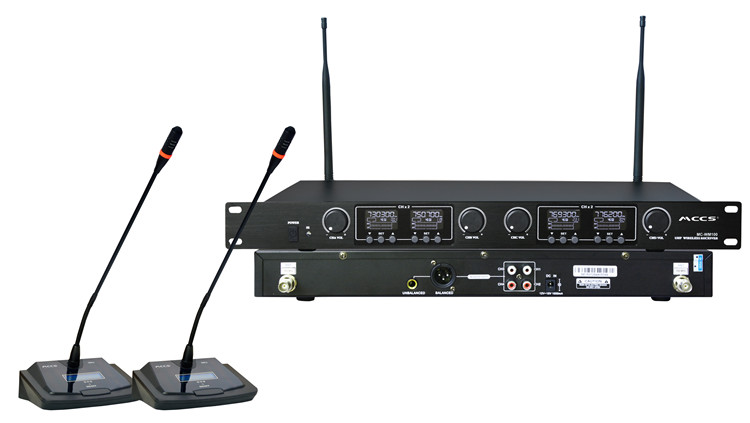 供应厂家直销一拖4无线会议话筒，一拖四无线麦