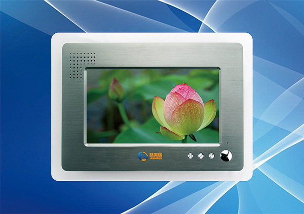 网线数码彩色可视门铃10寸分机  