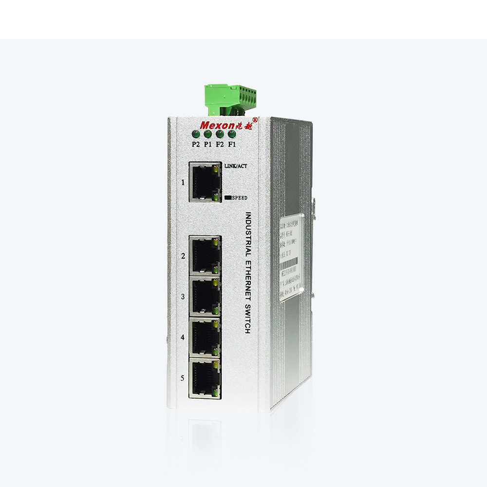 MIE-2005 5GE卡轨式全千兆非网管工业以太网交换机